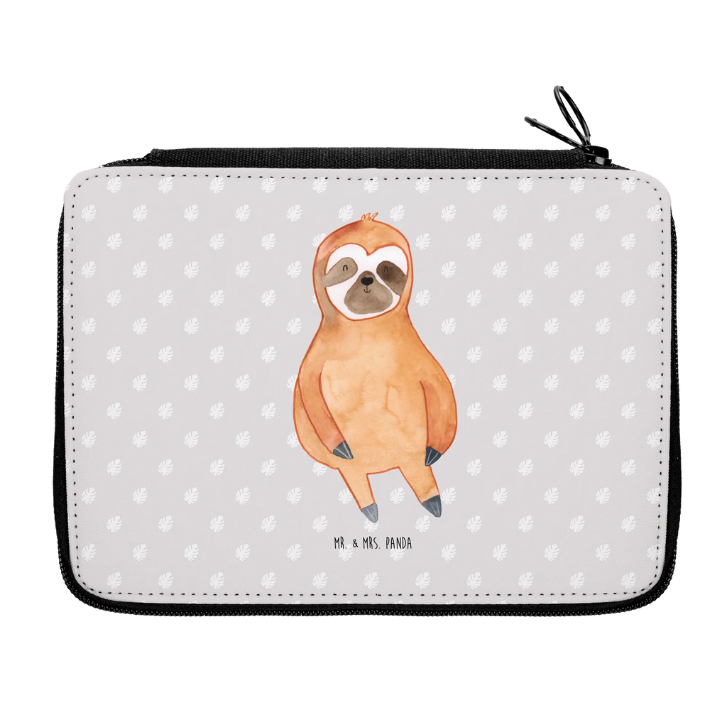 Federmappe Faultier Zufrieden Büro Stifte Etui, Federmäppchen, Federmappe, Schule, Federmäppchen bedruckt, Kind, Kinder Federmappe, Stiftetasche, Stifterolle, Federmappe Einschulung, Grundschule, Schüler, Motiv, Einschulung, Stifte Etui, Schülerin, Geschenk, Bestückte Federmappe, Faultier, Faultier Geschenk, Faultier Deko, happy, Zufriedenheit, faul, relaxen, Frieden, glücklich, Ruhe, zufrieden, Lieblingstier, Faultiere, Glück, Pause, Gelassenheit