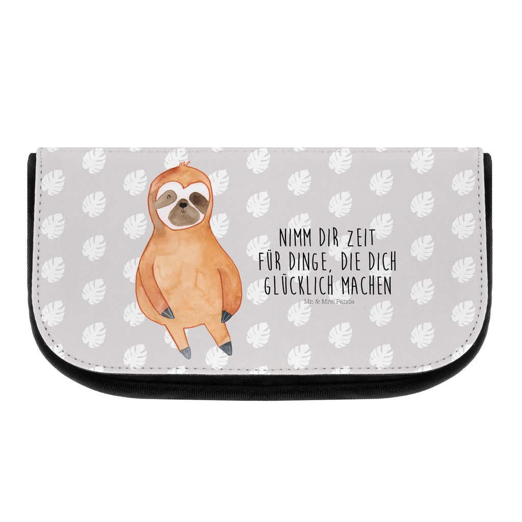 Cosmetics bag sloth Satisfied zubehörtasche, Schminktäschchen, beauty tasche, kosmetik beutel, hygiene tasche, Schminkbeutel, Kulturbeutel, Beautybag, Make-Up Bag, Necessaire, kulturtäschchen, beauty case, kleines Täschchen, Organizer Tasche, Toilettentasche, reise kosmetiktasche, Beauty Bag, Reisenecessaires, Waschtasche, reiseschminktasche, utensilientasche, Schminktasche, kosmetiktäschchen, toilettenbeutel, bad tasche, Kulturtasche, Waschbeutel, Kosmetiktasche, Faultier, Faultier Geschenk, Faultier Deko, Pause, Lieblingstier, Ruhe, faul, Frieden, Zufrieden, Relaxen, Gelassenheit, Glück, Happy, Zufriedenheit, Faultiere, glücklich