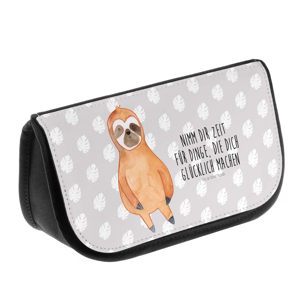 Cosmetics bag sloth Satisfied zubehörtasche, Schminktäschchen, beauty tasche, kosmetik beutel, hygiene tasche, Schminkbeutel, Kulturbeutel, Beautybag, Make-Up Bag, Necessaire, kulturtäschchen, beauty case, kleines Täschchen, Organizer Tasche, Toilettentasche, reise kosmetiktasche, Beauty Bag, Reisenecessaires, Waschtasche, reiseschminktasche, utensilientasche, Schminktasche, kosmetiktäschchen, toilettenbeutel, bad tasche, Kulturtasche, Waschbeutel, Kosmetiktasche, Faultier, Faultier Geschenk, Faultier Deko, Pause, Lieblingstier, Ruhe, faul, Frieden, Zufrieden, Relaxen, Gelassenheit, Glück, Happy, Zufriedenheit, Faultiere, glücklich