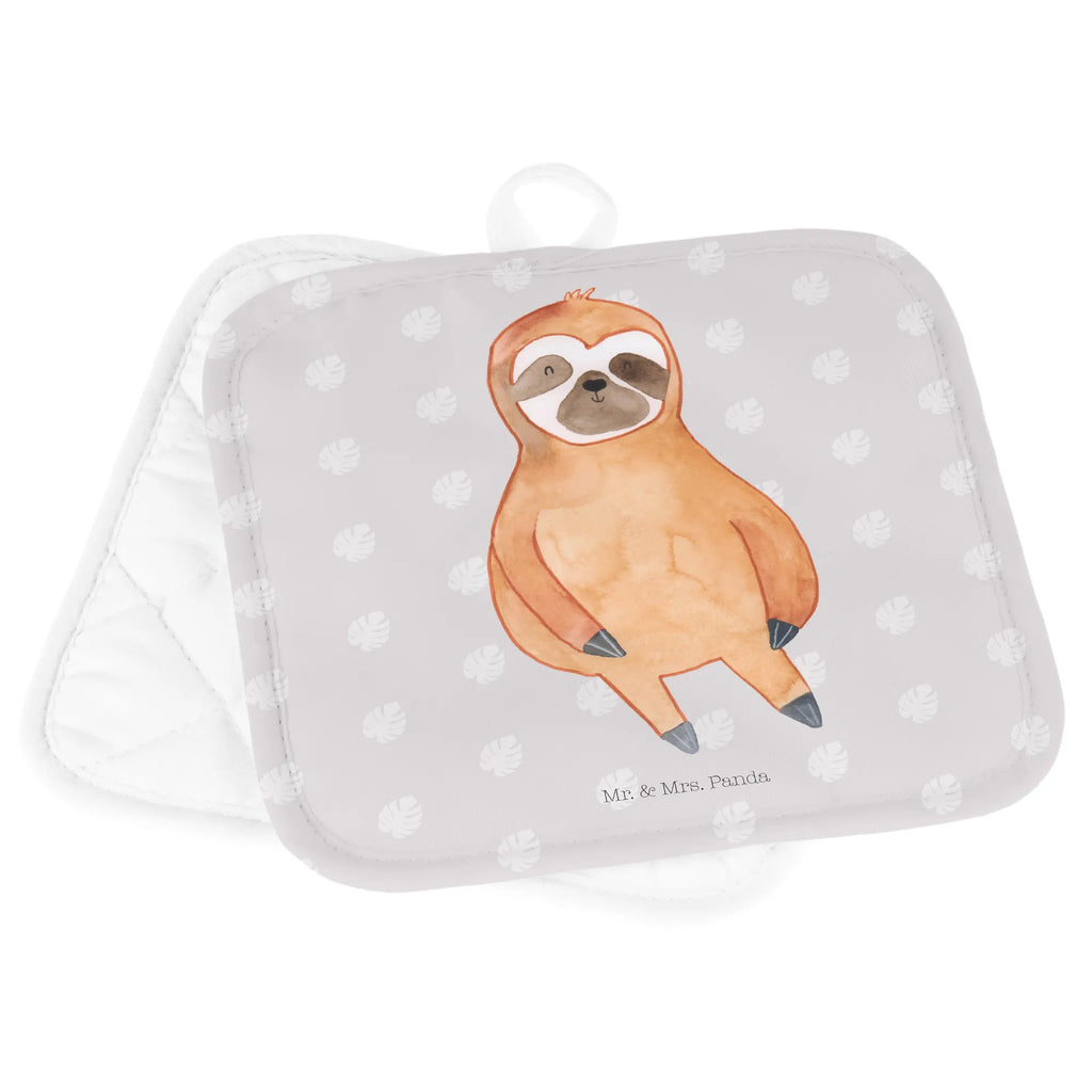 Pot holder sloth Satisfied Topflappen, Topflappen Set, Topflappenset, 2er Set Topflappen, Topfuntersetzer, topfhalter, Topflappen 2er Set, Topfhandschuhe, Faultier Deko, Faultier, Faultier Geschenk, Pause, faul, Happy, Zufriedenheit, Lieblingstier, Faultiere, Gelassenheit, glücklich, Relaxen, Glück, Zufrieden, Frieden, Ruhe