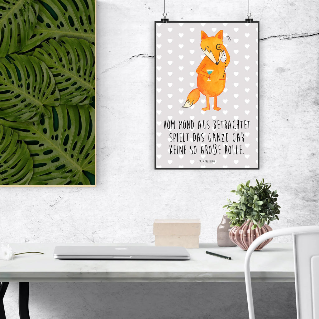 Poster Fuchs Lord Wandposter, Kinderposter, bild für wand, Posterdruck, schlafzimmer poster, Poster, Wandbild, Wanddeko, Designposter, Kunstdruck, Mr. & Mrs. Panda Poster, Wanddekoration, großes poster, poster sprüche, kinderzimmer poster, Bild, Deko Bild, Küchenposter, Wanddeko Bild, plakat, Handgemaltes Poster, Raumdekoration, Fuchs, Füchse, Motivation Spruch, Problemlösung, Liebeskummer Geschenk, tröstende Worte, Spruch lustig