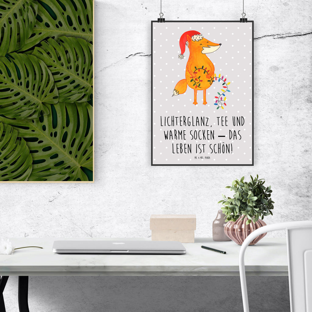 Poster Fuchs Weihnachten Posterdruck, Wandposter, grafikposter, wanddeko, Poster, Wandschmuck, wanddruck, wandkunst, kunstdruck poster, Wanddekoration, Deko Bild, Wandbild, Plakat, kunstposter, Designposter, drucke, Kunstdruck, Bild, Bild für Wand, Mr. & Mrs. Panda Poster, Wanddeko Bild, kunst für die wand, Wintermotiv, Heiligabend, Advent, Nikolaus, Weihnachtsdeko, Winter, Weihnachten, Weihnachtszeit, Füchse, Spruch schön, Geschenk Weihnachten, Fuchs, Weihnachtsmann
