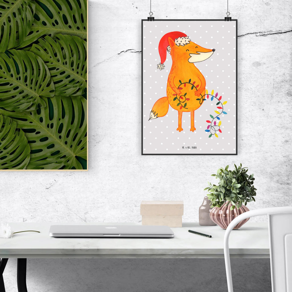 Poster Fuchs Weihnachten Posterdruck, Wandposter, grafikposter, wanddeko, Poster, Wandschmuck, wanddruck, wandkunst, kunstdruck poster, Wanddekoration, Deko Bild, Wandbild, Plakat, kunstposter, Designposter, drucke, Kunstdruck, Bild, Bild für Wand, Mr. & Mrs. Panda Poster, Wanddeko Bild, kunst für die wand, Wintermotiv, Heiligabend, Advent, Nikolaus, Weihnachtsdeko, Winter, Weihnachten, Weihnachtszeit, Füchse, Spruch schön, Geschenk Weihnachten, Fuchs, Weihnachtsmann