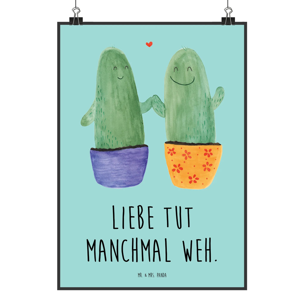 Poster Kaktus Liebe Wandschmuck, Wanddeko Bild, grafikposter, Plakat, Posterdruck, wanddruck, Bild für Wand, Mr. & Mrs. Panda Poster, Wanddekoration, wanddeko, kunstdruck poster, Wandbild, Designposter, wandkunst, Poster, kunstposter, drucke, Wandposter, kunst für die wand, Deko Bild, Kunstdruck, Bild, Kaktus, Kakteen, Liebesbeweis, Versöhnung, Freundschaft, Verlobung, Liebesnachricht, Paar, Streit, Liebesbotschaft, Pärchen, Kaktusliebe, Hochzeit, Liebe, Love, Trennung