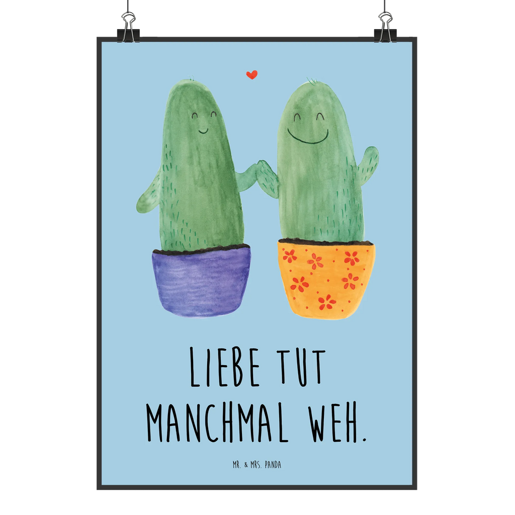 Poster Kaktus Liebe Wandschmuck, Wanddeko Bild, grafikposter, Plakat, Posterdruck, wanddruck, Bild für Wand, Mr. & Mrs. Panda Poster, Wanddekoration, wanddeko, kunstdruck poster, Wandbild, Designposter, wandkunst, Poster, kunstposter, drucke, Wandposter, kunst für die wand, Deko Bild, Kunstdruck, Bild, Kaktus, Kakteen, Liebesbeweis, Versöhnung, Freundschaft, Verlobung, Liebesnachricht, Paar, Streit, Liebesbotschaft, Pärchen, Kaktusliebe, Hochzeit, Liebe, Love, Trennung