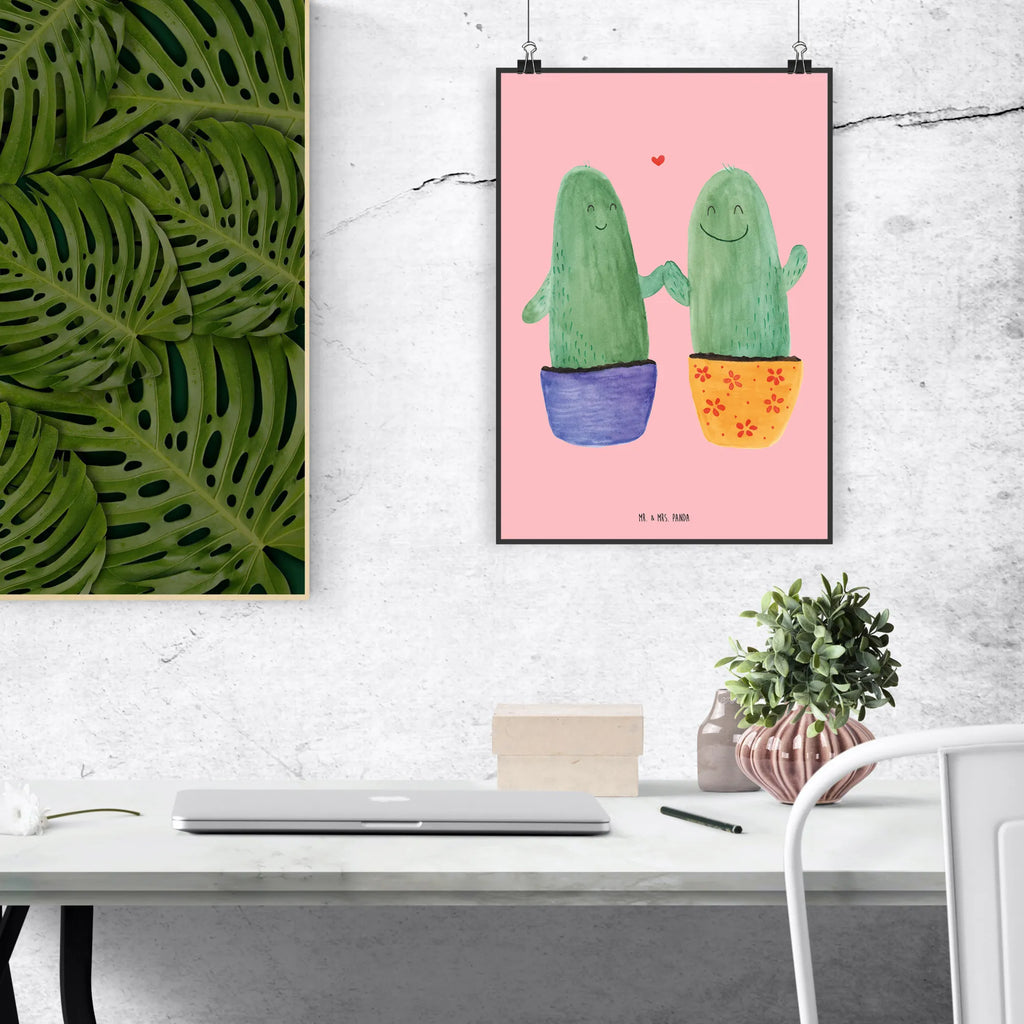 Poster Kaktus Liebe Wandschmuck, Wanddeko Bild, grafikposter, Plakat, Posterdruck, wanddruck, Bild für Wand, Mr. & Mrs. Panda Poster, Wanddekoration, wanddeko, kunstdruck poster, Wandbild, Designposter, wandkunst, Poster, kunstposter, drucke, Wandposter, kunst für die wand, Deko Bild, Kunstdruck, Bild, Kaktus, Kakteen, Liebesbeweis, Versöhnung, Freundschaft, Verlobung, Liebesnachricht, Paar, Streit, Liebesbotschaft, Pärchen, Kaktusliebe, Hochzeit, Liebe, Love, Trennung