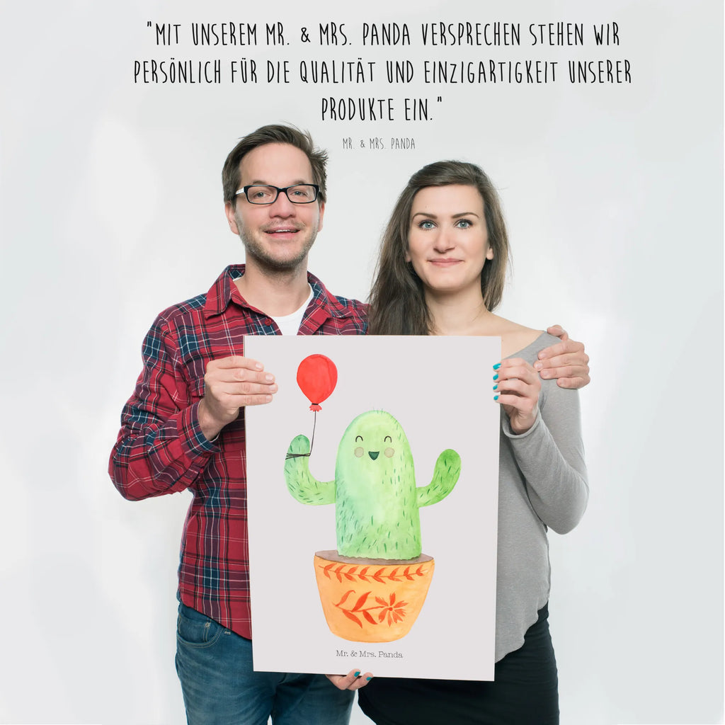 Poster cactus balloon Wandposter, grafikposter, wanddeko, Wandbild, Bild, Plakat, Posterdruck, Deko Bild, Bild für Wand, wanddruck, kunstdruck poster, Kunstdruck, wandkunst, Wanddeko Bild, Designposter, Poster, Mr. & Mrs. Panda Poster, drucke, kunst für die wand, Wandschmuck, Wanddekoration, kunstposter, Kakteen, Kaktus, Freude, Büroalltag, Freundin, Ausbildung, Stress, Neustart, Luftballon, Prüfung, Büro, Freund