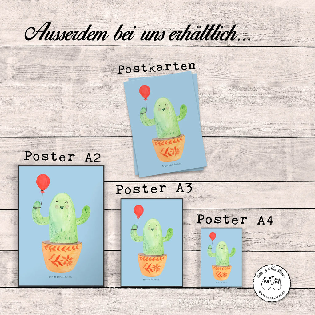 Poster cactus balloon Wandposter, grafikposter, wanddeko, Wandbild, Bild, Plakat, Posterdruck, Deko Bild, Bild für Wand, wanddruck, kunstdruck poster, Kunstdruck, wandkunst, Wanddeko Bild, Designposter, Poster, Mr. & Mrs. Panda Poster, drucke, kunst für die wand, Wandschmuck, Wanddekoration, kunstposter, Kakteen, Kaktus, Freude, Büroalltag, Freundin, Ausbildung, Stress, Neustart, Luftballon, Prüfung, Büro, Freund