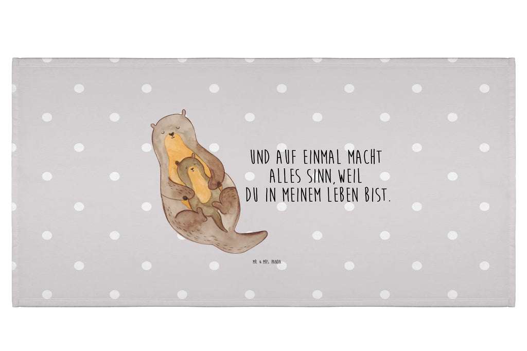 Hand towel otter child towels, bathroom, Towel, children, baby, big, bath towel, otter, marten, sea otter, European otter, water mammal, aquatic animal, baby otter, predator, water, otter gifts, animal lover, gift ideas for animal lovers, animal, mammal, water animal, gifts for people in love, Otter Sea Otter Lake Otter