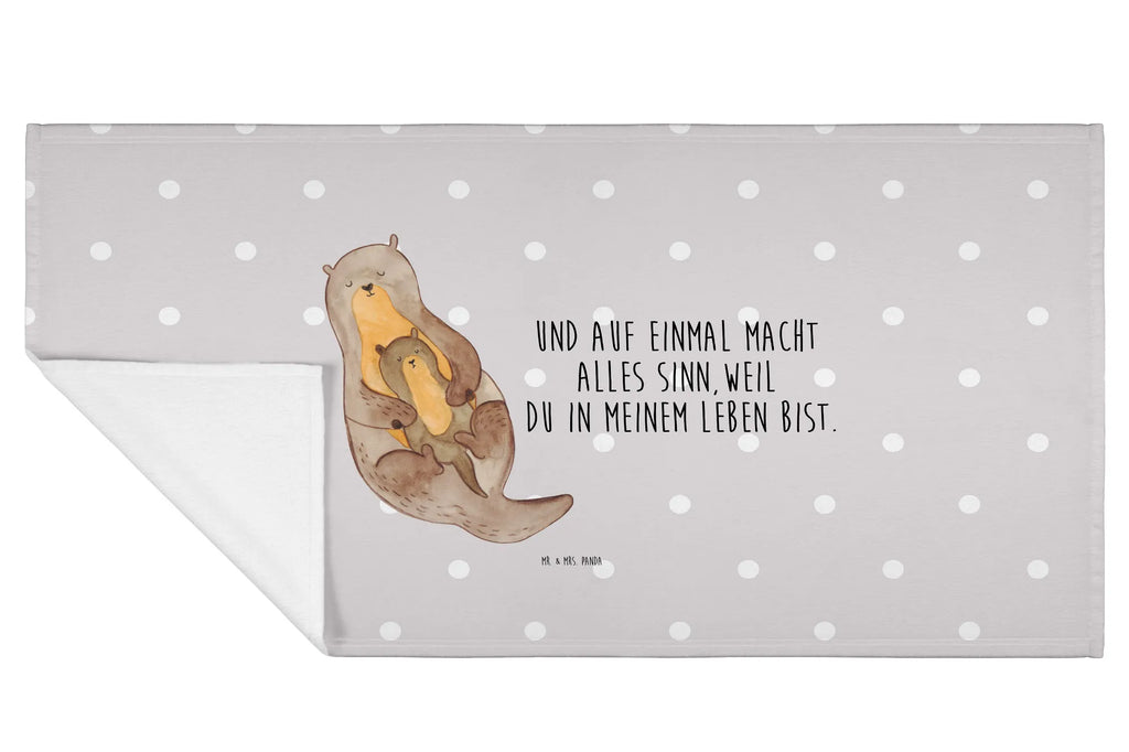 Hand towel otter child towels, bathroom, Towel, children, baby, big, bath towel, otter, marten, sea otter, European otter, water mammal, aquatic animal, baby otter, predator, water, otter gifts, animal lover, gift ideas for animal lovers, animal, mammal, water animal, gifts for people in love, Otter Sea Otter Lake Otter