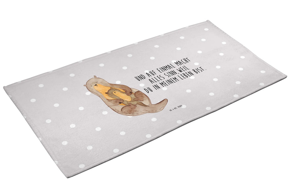 Hand towel otter child towels, bathroom, Towel, children, baby, big, bath towel, otter, marten, sea otter, European otter, water mammal, aquatic animal, baby otter, predator, water, otter gifts, animal lover, gift ideas for animal lovers, animal, mammal, water animal, gifts for people in love, Otter Sea Otter Lake Otter