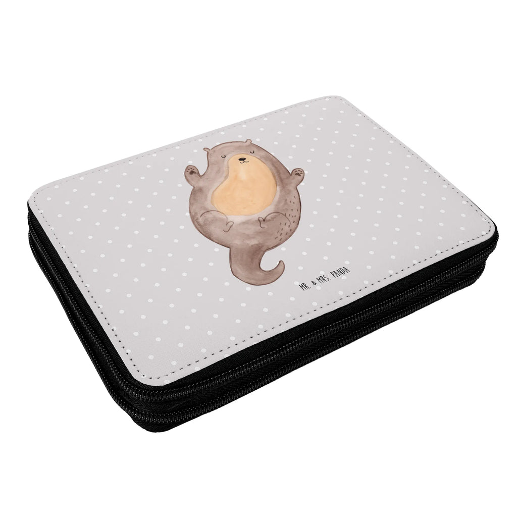 Leather folder otter Embrace Schule, Stiftetasche, Einschulung, Federmäppchen bedruckt, Federmappe, Geschenk, Kind, Federmappe Einschulung, Schüler, Kinder Federmappe, Bestückte Federmappe, Büro Stifte Etui, Federmäppchen, Motiv, Stifterolle, Stifte Etui, Schülerin, Grundschule, Otter, Fischotter, Seeotter, Otter Seeotter See Otter