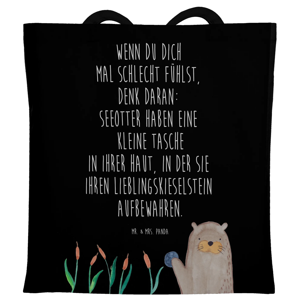 Tote bag otter Stone cotton bag, shopper, pouch, shoulder bag, bag, jute bag, Carrier bag, shopping bag, cloth bag, otter, marten, sea otter, European otter, water mammal, aquatic animal, baby otter, predator, water, otter gifts, animal lover, gift ideas for animal lovers, animal, mammal, water animal, gifts for people in love, Otter Sea Otter Lake Otter