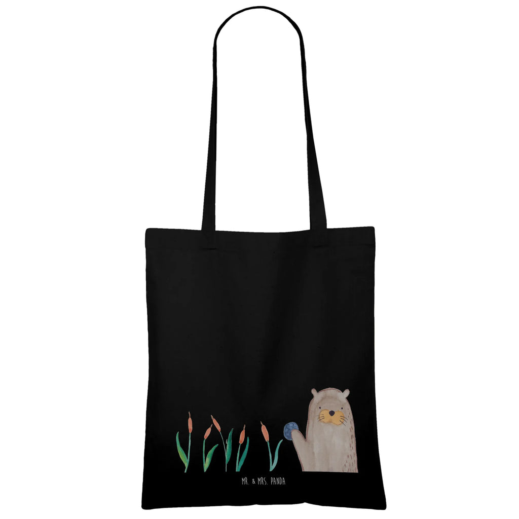 Tote bag otter Stone cotton bag, shopper, pouch, shoulder bag, bag, jute bag, Carrier bag, shopping bag, cloth bag, otter, marten, sea otter, European otter, water mammal, aquatic animal, baby otter, predator, water, otter gifts, animal lover, gift ideas for animal lovers, animal, mammal, water animal, gifts for people in love, Otter Sea Otter Lake Otter