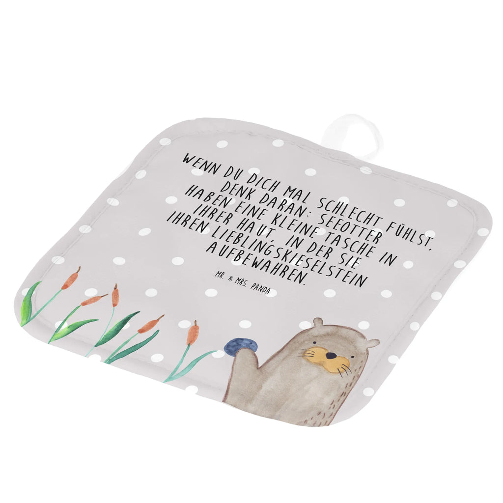Pot holder otter Stone kitchen, set, oven cloth set, cooking, baking, gloves, potholders, oven mitts, oven glove, otter, marten, sea otter, European otter, water mammal, aquatic animal, baby otter, predator, water, otter gifts, animal lover, gift ideas for animal lovers, animal, mammal, water animal, gifts for people in love, Otter Sea Otter Lake Otter
