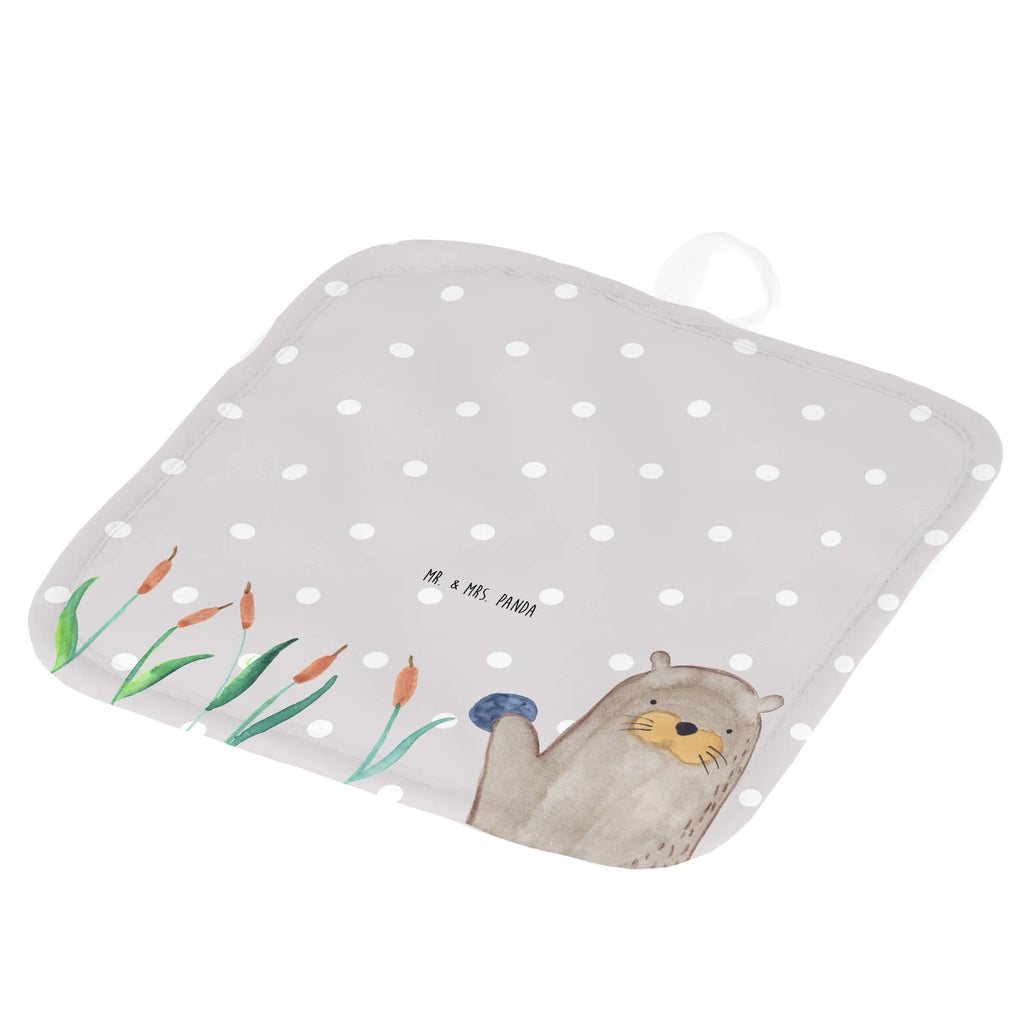 Pot holder otter Stone kitchen, set, oven cloth set, cooking, baking, gloves, potholders, oven mitts, oven glove, otter, marten, sea otter, European otter, water mammal, aquatic animal, baby otter, predator, water, otter gifts, animal lover, gift ideas for animal lovers, animal, mammal, water animal, gifts for people in love, Otter Sea Otter Lake Otter
