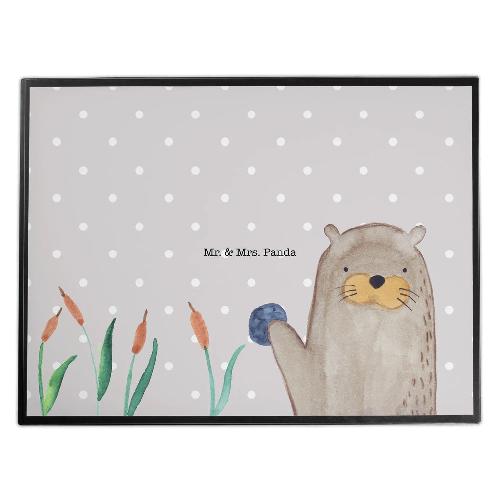 Desk pad otter Stone Schreibwaren, Schreibtischunterlage Groß, Büroartikel, Schreibtisch Unterlagen, Schreibtischauflage, Bürobedarf, Schreibunterlage, Otter, Fischotter, Seeotter, Otter Seeotter See Otter