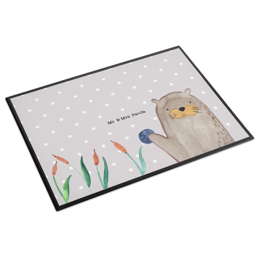 Desk pad otter Stone Schreibwaren, Schreibtischunterlage Groß, Büroartikel, Schreibtisch Unterlagen, Schreibtischauflage, Bürobedarf, Schreibunterlage, Otter, Fischotter, Seeotter, Otter Seeotter See Otter