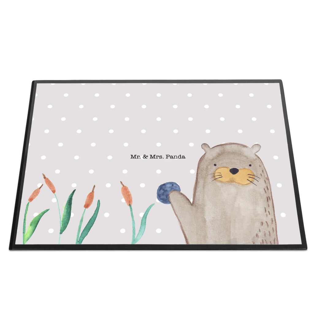 Desk pad otter Stone Schreibwaren, Schreibtischunterlage Groß, Büroartikel, Schreibtisch Unterlagen, Schreibtischauflage, Bürobedarf, Schreibunterlage, Otter, Fischotter, Seeotter, Otter Seeotter See Otter