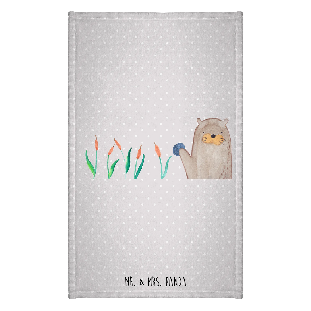 Hand towel otter Stone bathroom, big, bath towel, Towel, children, baby, towels, otter, marten, sea otter, European otter, water mammal, aquatic animal, baby otter, predator, water, otter gifts, animal lover, gift ideas for animal lovers, animal, mammal, water animal, gifts for people in love, Otter Sea Otter Lake Otter