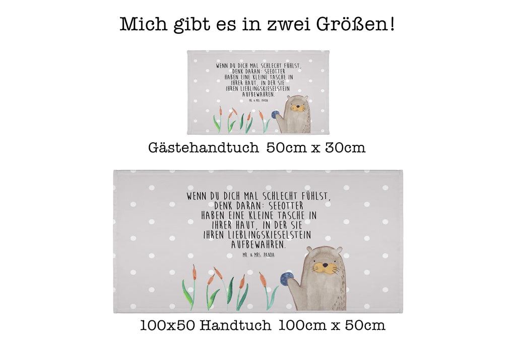 Hand towel otter Stone bathroom, big, bath towel, Towel, children, baby, towels, otter, marten, sea otter, European otter, water mammal, aquatic animal, baby otter, predator, water, otter gifts, animal lover, gift ideas for animal lovers, animal, mammal, water animal, gifts for people in love, Otter Sea Otter Lake Otter