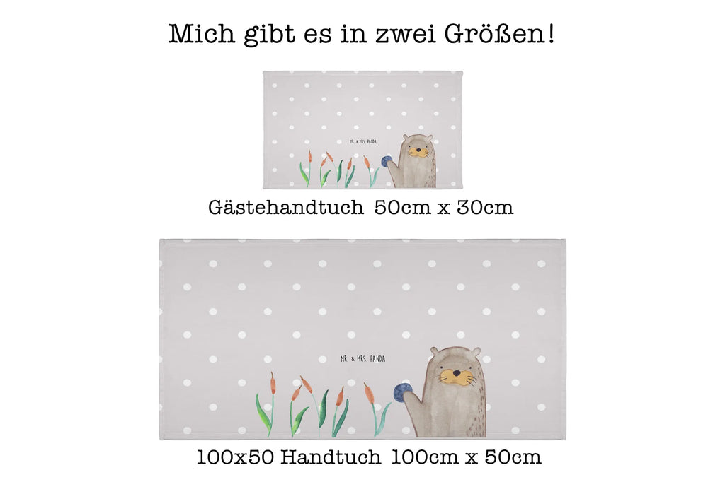 Hand towel otter Stone bathroom, big, bath towel, Towel, children, baby, towels, otter, marten, sea otter, European otter, water mammal, aquatic animal, baby otter, predator, water, otter gifts, animal lover, gift ideas for animal lovers, animal, mammal, water animal, gifts for people in love, Otter Sea Otter Lake Otter