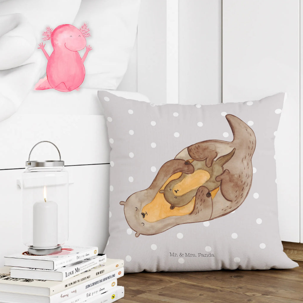 Cushion otter child bedroom, settee, 40x40, cushion, Pillow, pillows, pillow case, pad, 40 x 40, bed, soft, fluffy, sofa, couch, otter, marten, sea otter, European otter, water mammal, aquatic animal, baby otter, predator, water, otter gifts, animal lover, gift ideas for animal lovers, animal, mammal, water animal, gifts for people in love, Otter Sea Otter Lake Otter