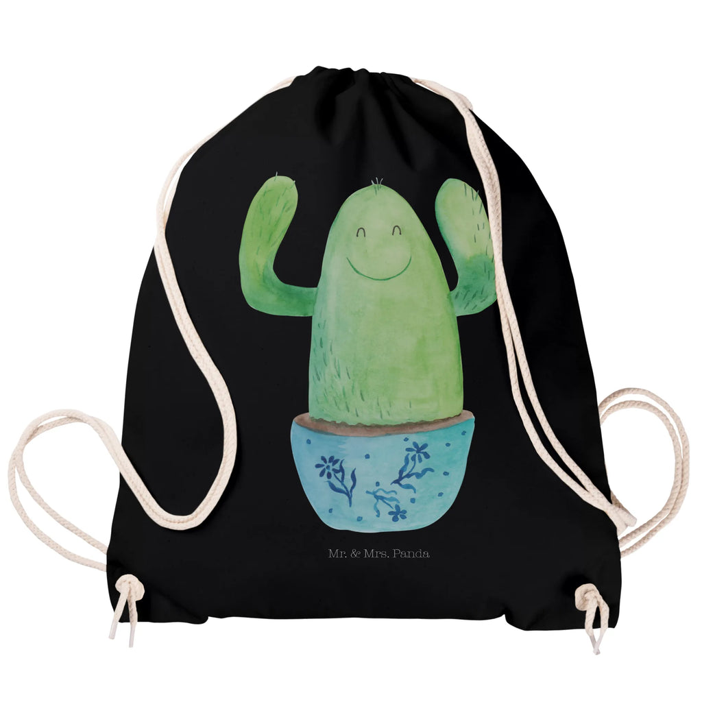 Drawstring bag cactus happy sports bag, jute bag, bag, gym bag, carrier bag, hipster, cactus, cactuses, plants, cactus plant, small green cactus, office life, mother, child protection, family, saying, friend, new start, colleague, education, office, cacti, motivation, funny