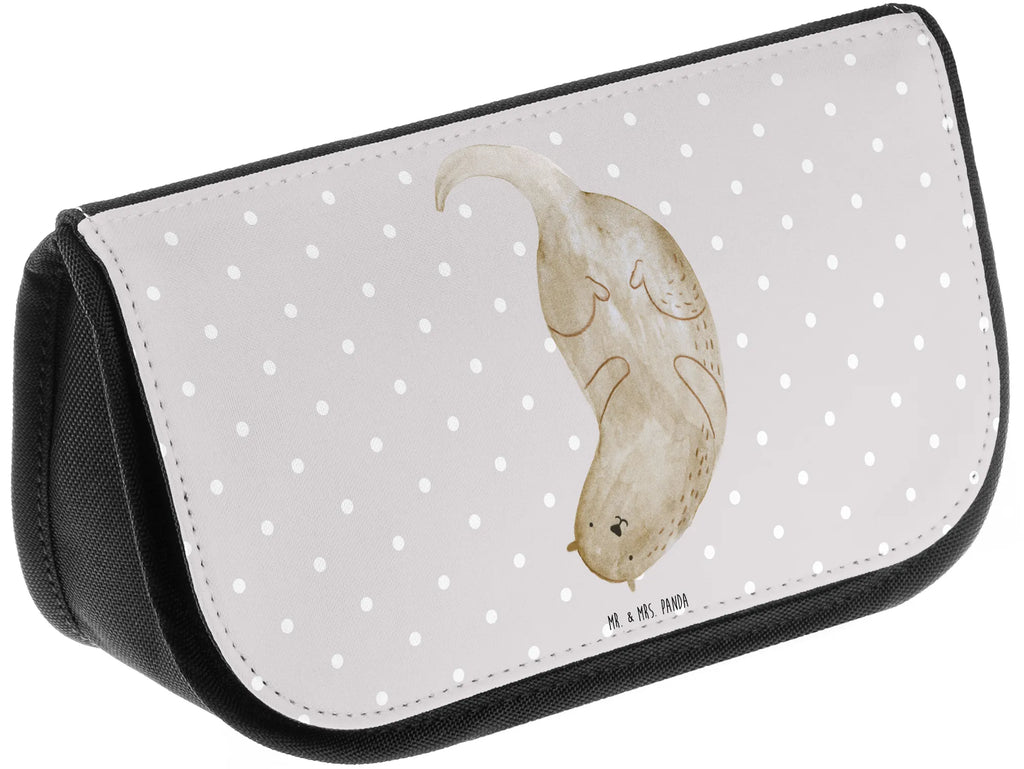 Kosmetiktasche Otter Kopfüber zubehörtasche, Waschtasche, Kulturtasche, Kulturbeutel, utensilientasche, Kosmetiktasche, bad tasche, Schminktäschchen, Necessaire, kulturtäschchen, beauty case, Beautybag, Schminkbeutel, Beauty Bag, kosmetiktäschchen, Reisenecessaires, hygiene tasche, toilettenbeutel, Toilettentasche, Make-Up Bag, kleines Täschchen, Organizer Tasche, Schminktasche, Waschbeutel, reiseschminktasche, beauty tasche, kosmetik beutel, reise kosmetiktasche, Otter, Fischotter, Seeotter, Otter Seeotter See Otter