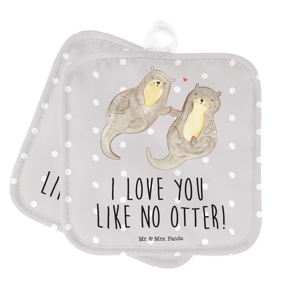 2er Set Topflappen  Otter händchenhaltend Ofenhandschuhe, Topfhandschuh, Topfhandschuhe, Topflappen lustig, Topflappen, Topflappen Set, Ofenhandschuh, Topflappen 2er Set, Schöne Topflappen, Topflappen mit Spruch, Topflappenset, Topfuntersetzer, Otter, Fischotter, Seeotter, Otter Seeotter See Otter