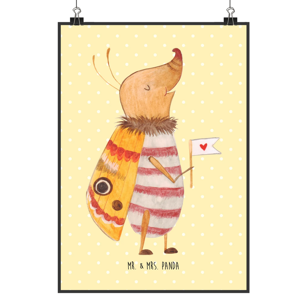 Plakat ćma mała flaga Küchenposter, Mr. & Mrs. Panda Poster, Handgemaltes Poster, Kinderposter, Wanddeko, Kunstdruck, Bild, Raumdekoration, Wandposter, Posterdruck, Designposter, Poster, Wanddeko Bild, Wanddekoration, Tiermotive, Gute Laune, lustige Sprüche, Tiere, Spruch lustig, Käfer, Was kostet die Welt, Küche Deko, niedlich, Nachtfalter, Spruch witzig, süß
