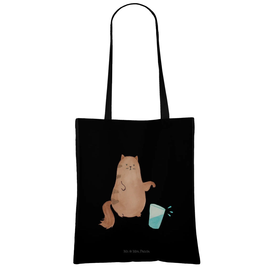 Tragetasche Katze Wasserglas Beuteltasche, Laptoptasche, Badetasche, Einkaufstasche, Tasche, Tragetasche, Umhängetasche, Jutetasche, Einkaufstüte, Strandtasche, Schultertasche, Stoffbeutel, Beutel, Jutebeutel, Stofftasche, Shopper, Katze, Katzenmotiv, Katzenfan, Katzendeko, Katzenfreund, Katzenliebhaber, Katzenprodukte, Katzenartikel, Katzenaccessoires, Katzensouvenirs, Katzenliebhaberprodukte, Katzenmotive, Katzen, Glas, Cat, Wasser, Katzenbesitzerin, Katzenhalter, Mietze, Kater, Haustier, Cats