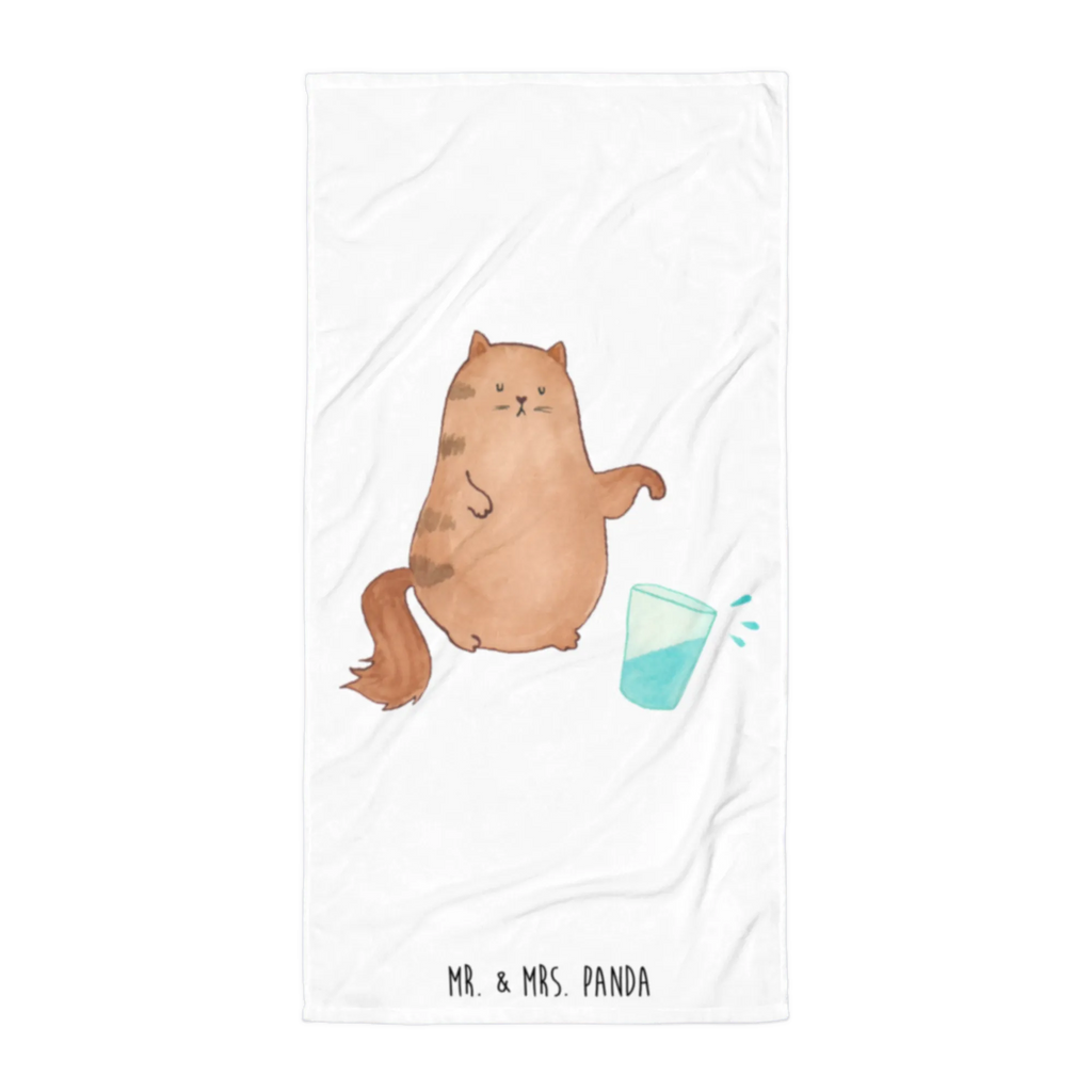XL ręcznik kąpielowy kot szklanka wody Kot, motyw kotów, miłośnik kotów, dekoracje z kotami, przyjaciel kotów, entuzjasta kotów, produkty dla kotów, artykuły dla kotów, akcesoria dla kotów, pamiątki z kotami, produkty dla miłośników kotów, motywy kotów