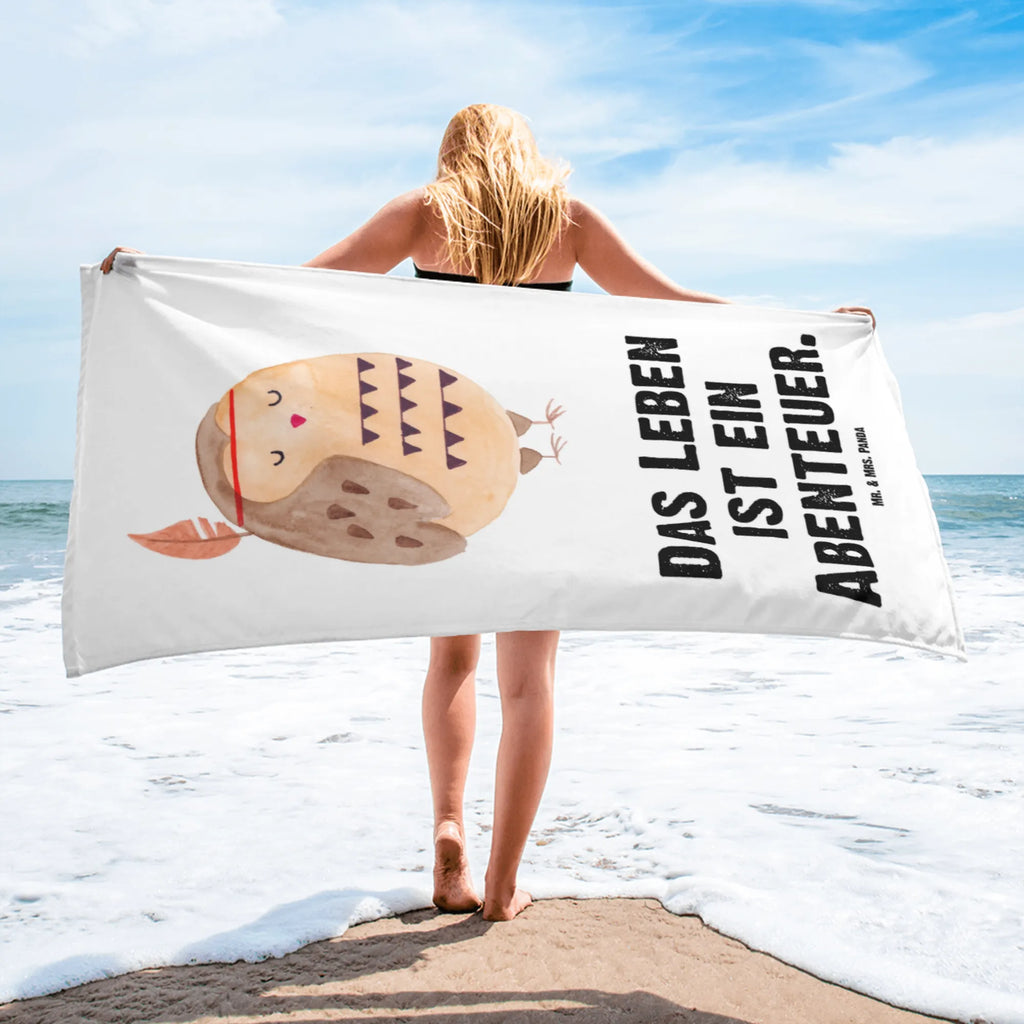 XL bath towel Owl feather headdress spa towel, large beach towel, luxury bath sheet, extra large swim towel, XL bath towel, oversized towel, owl, forest animal, bird, nocturnal, gift ideas, birthday present, illustrated, funny, romantic gift, owl decor, Feather decoration, Owl, Owl decoration, Travel saying, Indian saying, Life is an adventure, Decoration, Beautiful saying