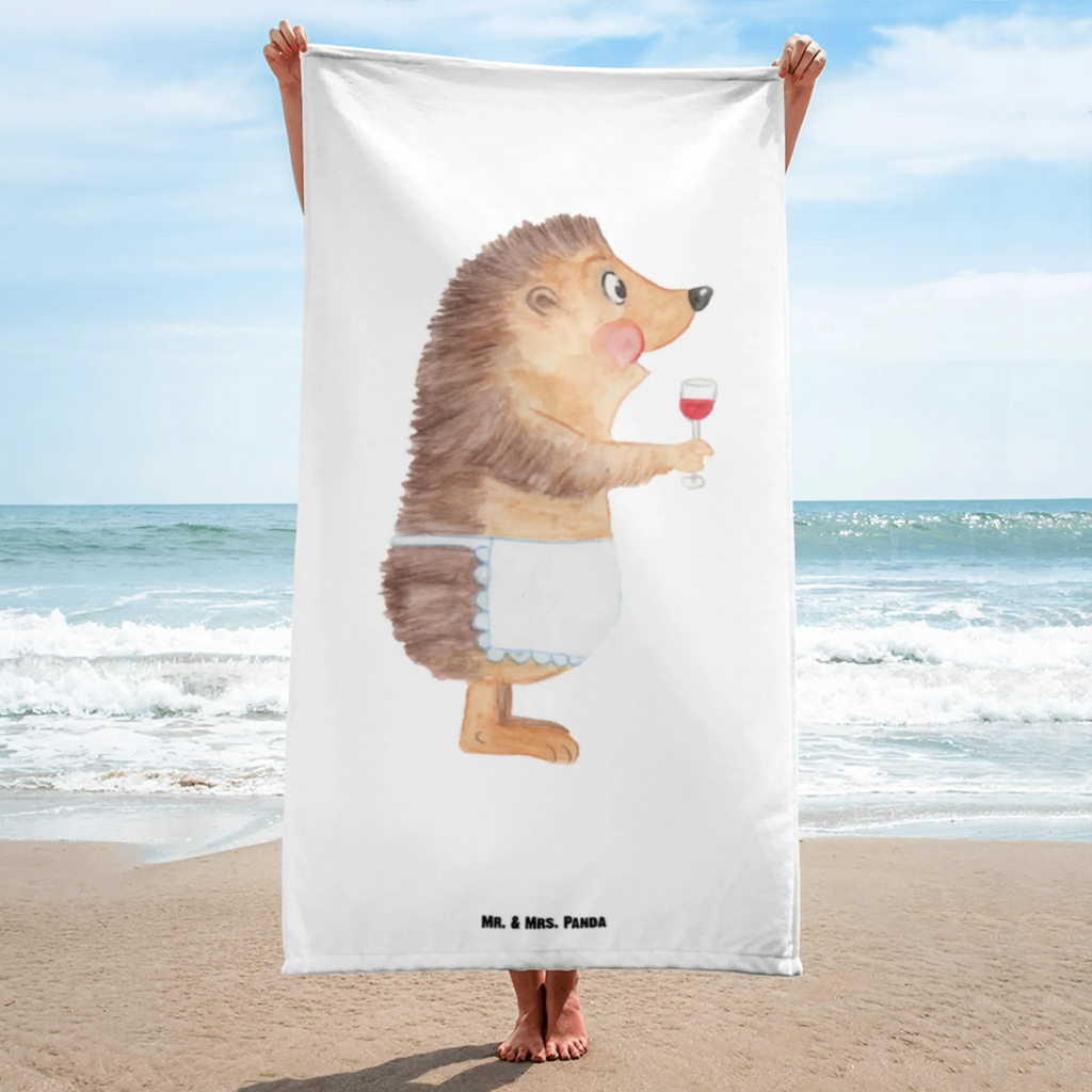 XL bath towel Hedgehog wine spa towel, luxury bath sheet, oversized towel, large beach towel, extra large swim towel, XL bath towel, small animals, cute, funny, cute animal motives, hand drawn, small world, funny sayings, good mood, happy, gifts, gift ideas, special gifts, animal lover, card, hedgehog, white wine, red wine, wine glass, gift wine lover, wine decoration, gift wine drinker, drinking wine, wine saying