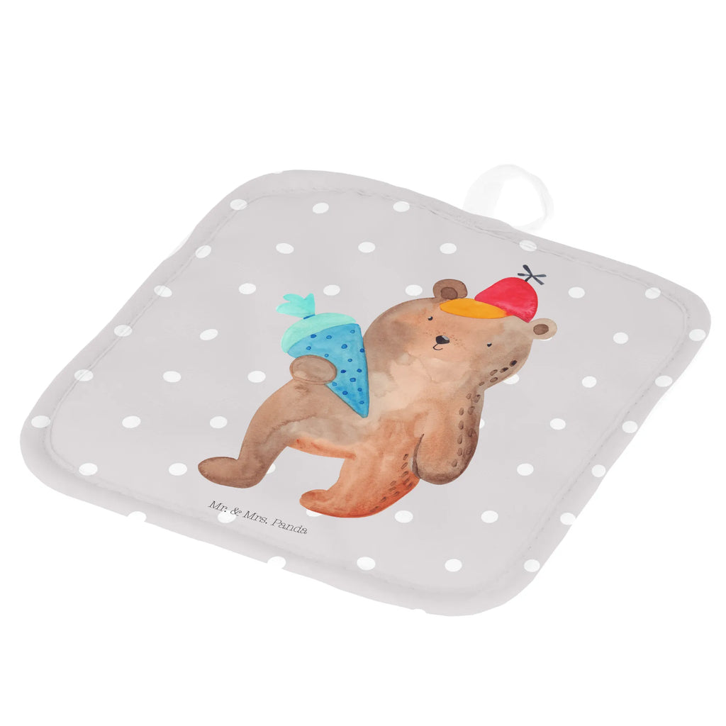 2-elementowy zestaw podkładek pod garnki Niedźwiedź Torebka szkolna Topflappen lustig, Topflappenset, Topflappen Set, Topfhandschuhe, Ofenhandschuh, Topflappen mit Spruch, Topfhandschuh, Topfuntersetzer, Topflappen 2er Set, Topflappen, Ofenhandschuhe, Schöne Topflappen, Bär, Teddy, Teddybär, Erster Schultag Geschenk, Schulanfang, Einschulung Geschenk, Grundschule, Schulbeginn, Bär Motiv, Schule Geschenk, Schultüte