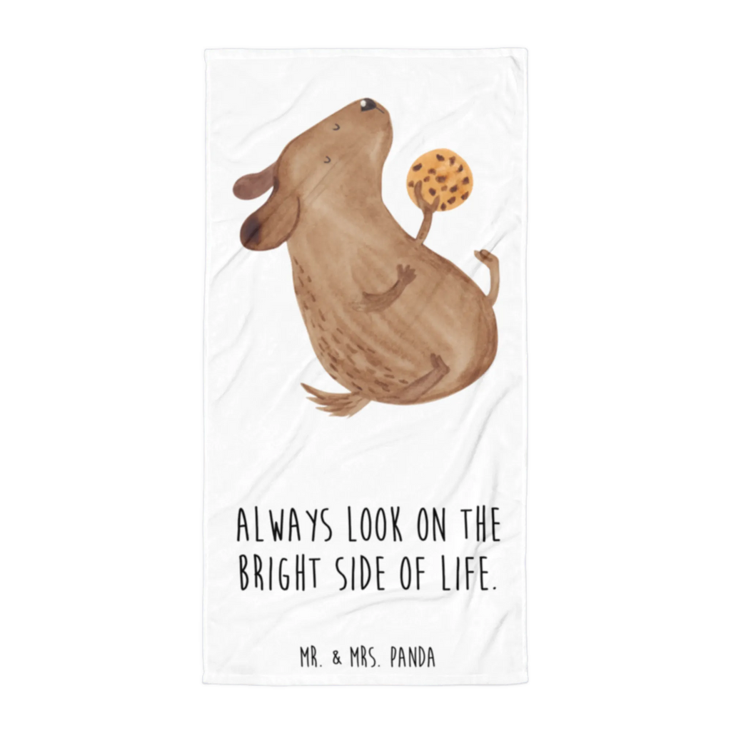 XL ręcznik kąpielowy pies ciastko Pies, motyw psa, zwierzę domowe, rasa psa, miłośnik zwierząt, właściciel psa, powiedzenia