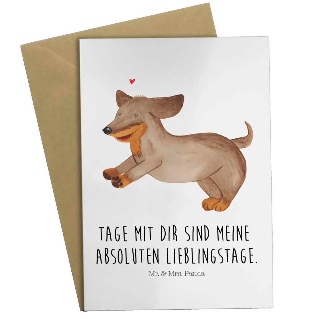 Greetings card Dog dachshund Einladungskarte, Klappkarte, Glückwunschkarte, Karte, Hochzeitskarte, Geburtstagskarte, Grußkarte, Ansichtskarten, Hund, Hundemotiv, Haustier, Hunderasse, Tierliebhaber, Hundebesitzer, Sprüche, Dachshund, Hunde, Dackel, happy dog