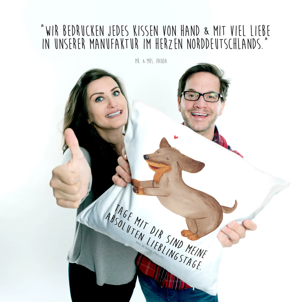 40x40 poduszka pies Jamnik Pies, motyw psa, zwierzę domowe, rasa psa, miłośnik zwierząt, właściciel psa, powiedzenia