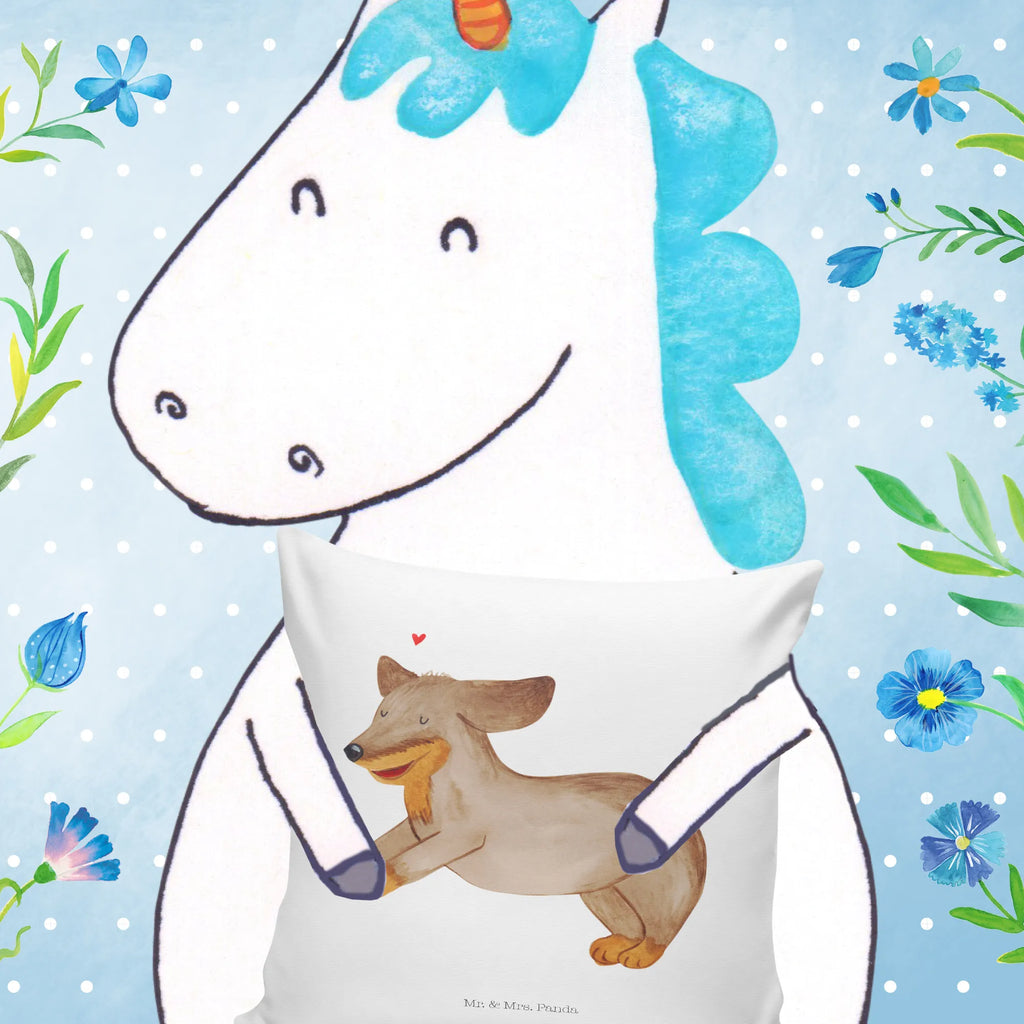 40x40 poduszka pies Jamnik Pies, motyw psa, zwierzę domowe, rasa psa, miłośnik zwierząt, właściciel psa, powiedzenia