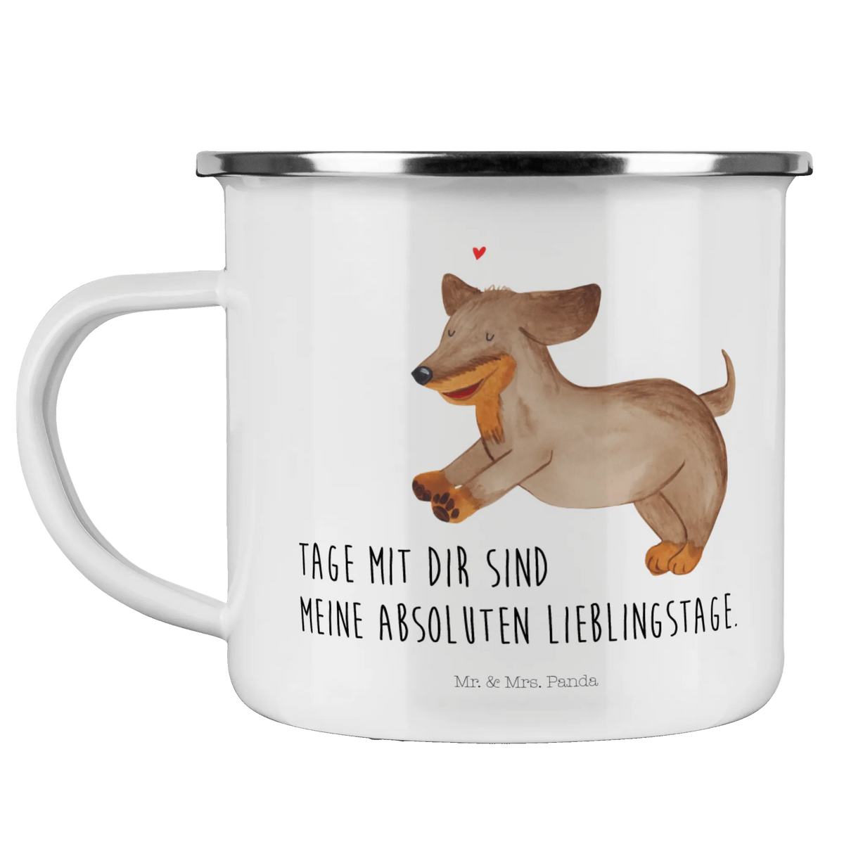 Enamel camping mug Dog dachshund Outdoor Tasse, Teebecher, Emailletasse, wandertasse, Campingtasse, Emaille Tasse, Teetasse, Outdoor Becher, Campingbecher, Pott, outdoortasse, Tasse Emaille, metallbecher, Haferl, reisetasse, Motivtasse, Kaffeepott, Emaille Becher, blechbecher, wanderbecher, emaillebecher, Reisebecher, Blechtasse, becher emaille, Hund, Tierliebhaber, Haustier, Hundemotiv, Sprüche, Hunderasse, Hundebesitzer, Hunde, Dackel, Happy Dog, Dachshund