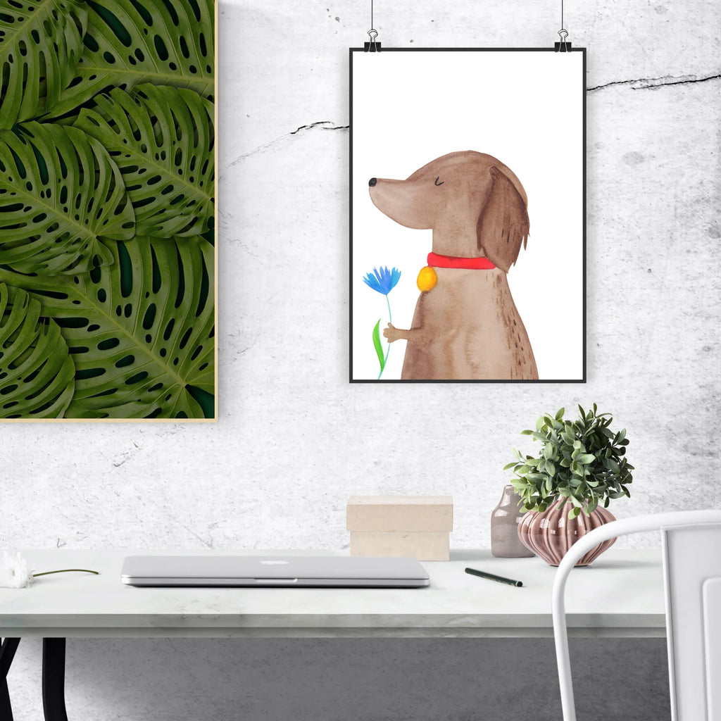 Poster Hund Blume kunst für die wand, wandkunst, Mr. & Mrs. Panda Poster, Kunstdruck, Posterdruck, Bild für Wand, Bild, wanddruck, wanddeko, kunstposter, grafikposter, Wandposter, Wandschmuck, Designposter, Wanddeko Bild, Deko Bild, Wanddekoration, Wandbild, kunstdruck poster, Plakat, Poster, drucke, Tierliebhaber, Haustier, Hundemotiv, Hundebesitzer, Hunderasse, Hund, Sprüche, Hunde, Frauchen, Hundeliebe