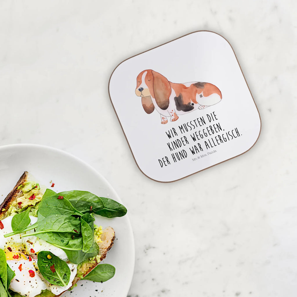 Square coaster Dog Basset Hound gift, gifts, glass coasters, breakfast, party, presents, Coasters, dog, mutt, hound, woof, dog mama, dog breed, love dogs, love for dogs, dog decorative items, bag with dog print, funny gifts for dog owners, what do you give a dog lover, Christmas gifts for dogs, gifts for dogs, dog sayings, childless, basset hound, basset, dog love, Dog