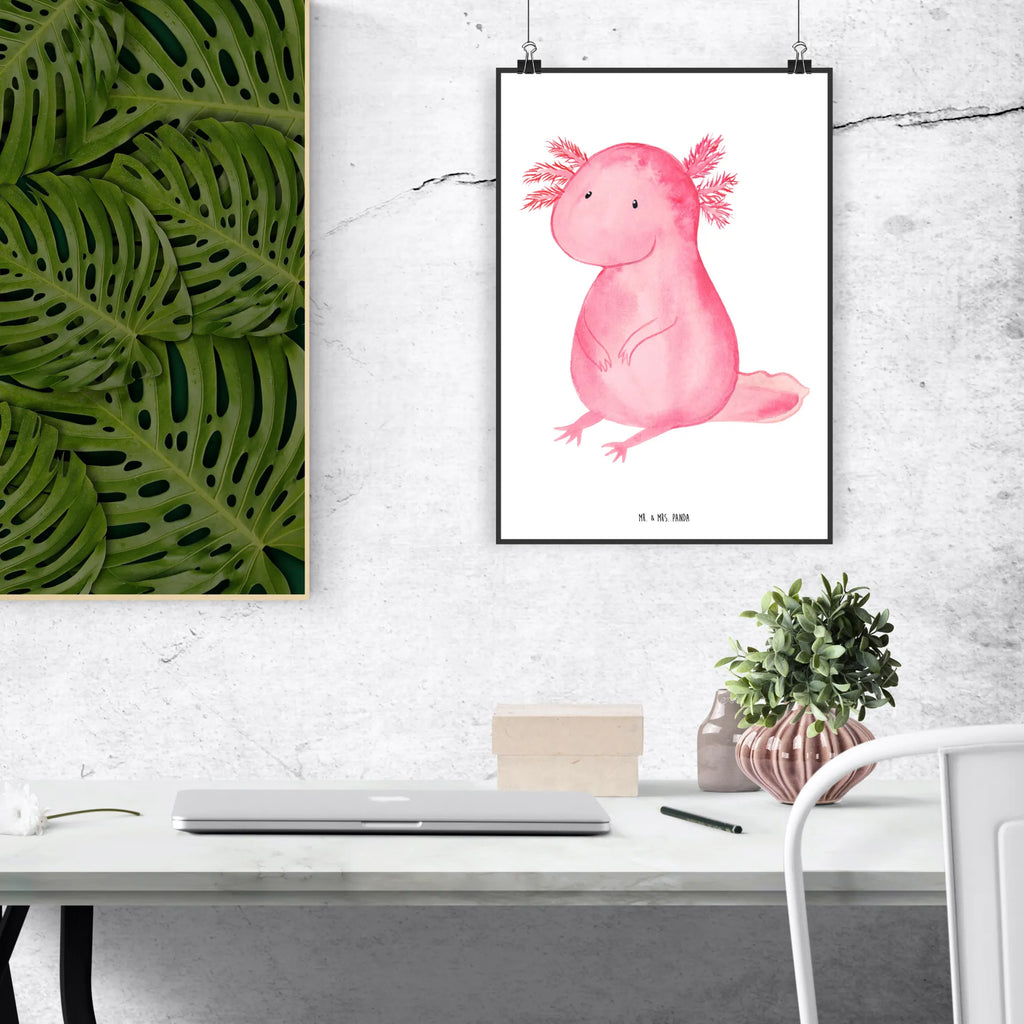 Poster axolotl zero wanddruck, Wandschmuck, drucke, kunstposter, wandkunst, kunstdruck poster, Deko Bild, Wanddeko Bild, kunst für die wand, Poster, Mr. & Mrs. Panda Poster, Designposter, Plakat, Wandbild, Bild für Wand, Wandposter, wanddeko, Posterdruck, Kunstdruck, Wanddekoration, Bild, grafikposter, Molch, Axolotl, Freundin, Vergnügt, Fröhlich, Zufrieden, Lebensweisheit, Weisheit, Liebe, Axolot, Lebensstil