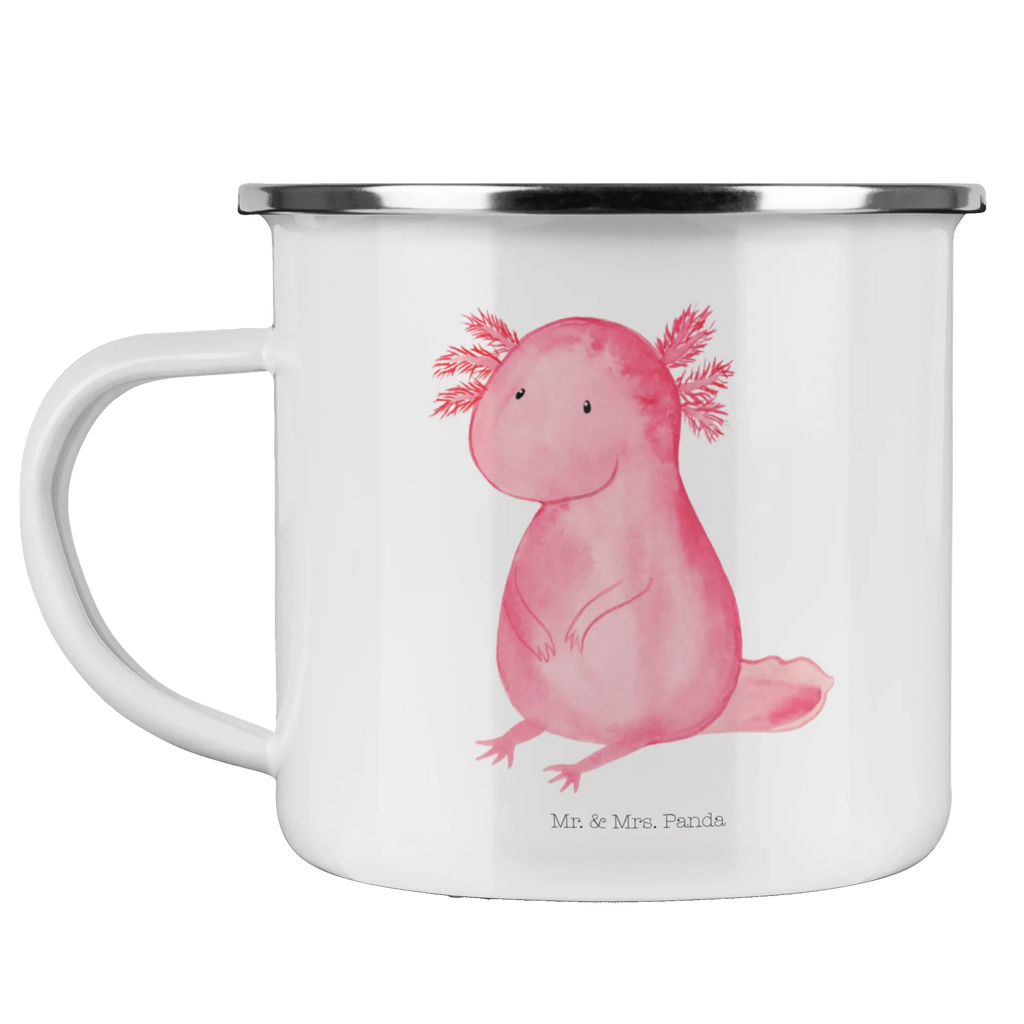 Camping Emaille Tasse Axolotl null Campingtasse, Emailletasse, Kaffeebecher, Kaffeetasse, Teetasse, Emaille Becher, Emaille Tasse, wandertasse, wanderbecher, Pott, reisetasse, Campingbecher, Reisebecher, Tasse Emaille, Metalltasse, Blechtasse, Tasse, Teebecher, blechbecher, metallbecher, Trinkbecher, becher emaille, emaillebecher, Becher, Molch, Axolotl, Zufrieden, Fröhlich, Lebensweisheit, Vergnügt, Liebe, Lebensstil, Axolot, Weisheit, Freundin