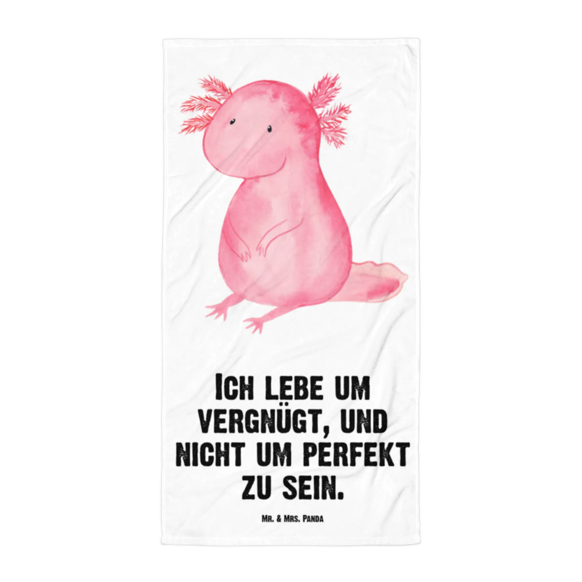 XL bath towel axolotl zero spa towel, luxury bath sheet, large beach towel, oversized towel, extra large swim towel, XL bath towel, Axolotl, Axelotl, marine animals, Mexican walking fish, salamander, love, girlfriend, cheerful, happy, worldly wisdom, wisdom, contented, lifestyle, Axolot