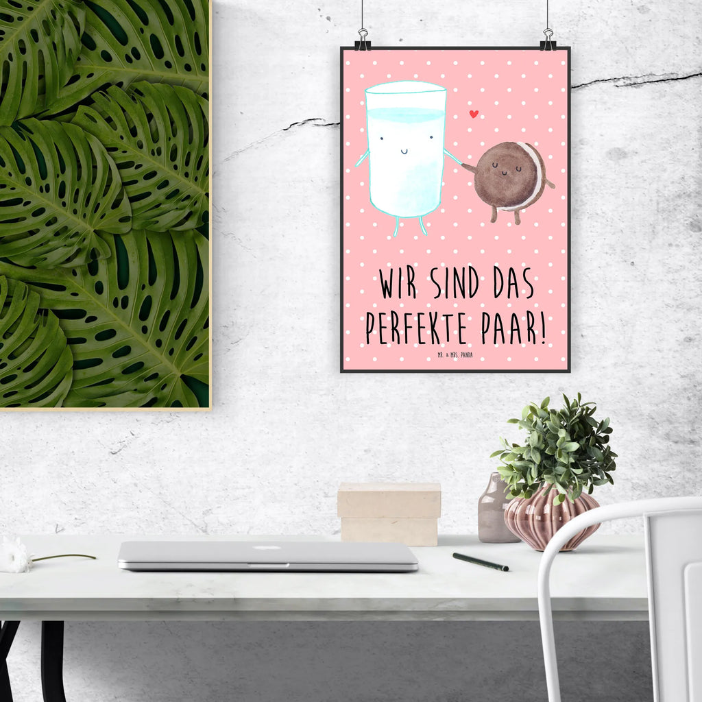 Poster milk biscuit Kunstdruck, Deko Bild, Wandposter, drucke, grafikposter, Bild, wanddruck, Wandschmuck, Wandbild, Mr. & Mrs. Panda Poster, wanddeko, Posterdruck, kunstdruck poster, Plakat, kunstposter, Bild für Wand, Designposter, Wanddeko Bild, wandkunst, Poster, Wanddekoration, kunst für die wand, Gute Laune, Tiermotive, Tiere, Lustige Sprüche, Kekse, Keks, Cookie, Motiv Süß, Perfektes Paar, Kaffee, Einladung Frühstück, Milch, Romantisch, Milk