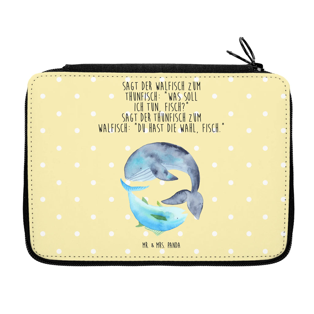 Leather folder whale tuna pen roll, pencil case, enrolment, gift, pupil, motif, child, primary school, school, pencil bag, small animals, cute, funny, cute animal motives, hand drawn, small world, funny sayings, good mood, happy, gifts, gift ideas, special gifts, animal lover, card, flat joke, word joke funny, joke, flat joke gift, saying of the day, saying funny, tuna, choice, whale