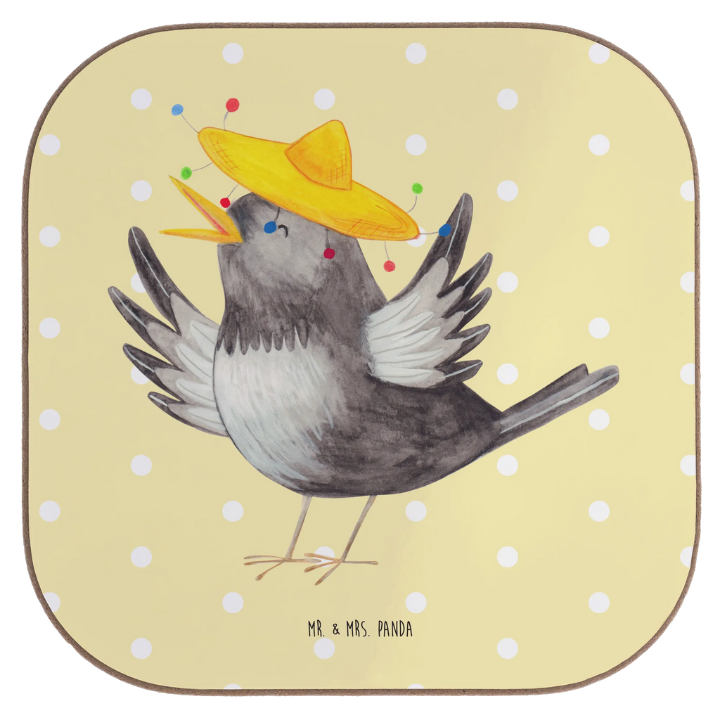 Untersetzer Rabe Sombrero Untersetzer Holz, Getränkeuntersetzer, Untersetzer für Gläser, Glasuntersetzer, Holzuntersetzer, Tassen Untersetzer, Untersetzer Design, Untersetzer, Untersetzer Gläser, Bierdeckel, Korkuntersetzer, Untersetzer aus Holz, Tiermotive, Gute Laune, lustige Sprüche, Tiere, froh, Motivation, Elster, glücklich sein, Rabe, Spruch positiv, Vögel, Vogel, Glück Spruch, fröhlich sein