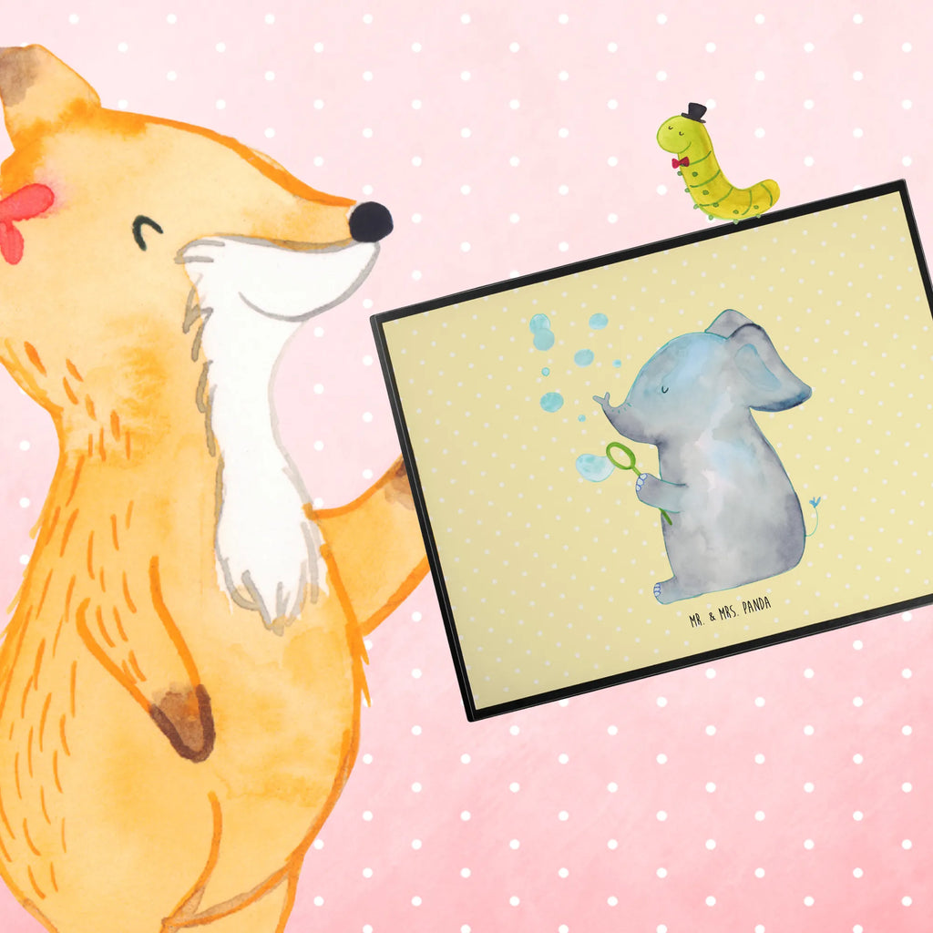 Desk pad elephant soap bubbles Schreibtisch Unterlagen, Schreibtischauflage, Schreibunterlage, Schreibwaren, Büroartikel, Schreibtischunterlage Groß, Bürobedarf, Tiermotive, Gute Laune, lustige Sprüche, Tiere, Liebesspruch, Liebe, Dickhäuter, Elefanten, Liebesbeweis, Elefant, Gefühl. Daheim, Heimat, Seifenblasen, Rüsseltier